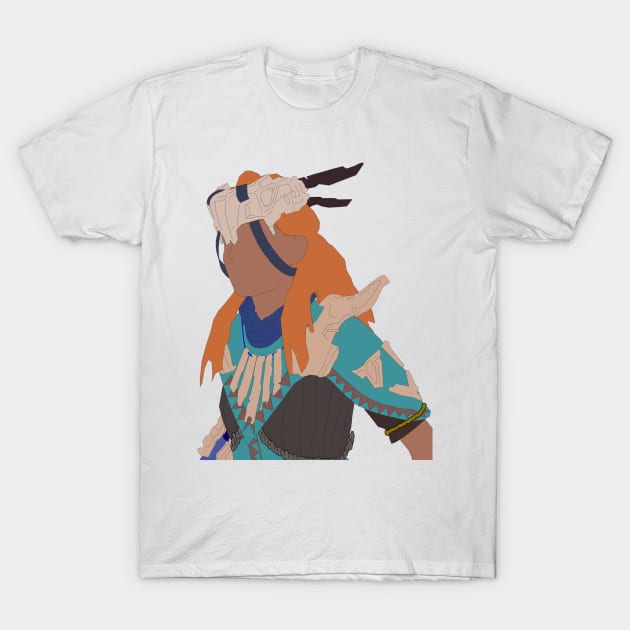 Aloy Banuk Ice Hunter Armor T-Shirt by TheBigCat